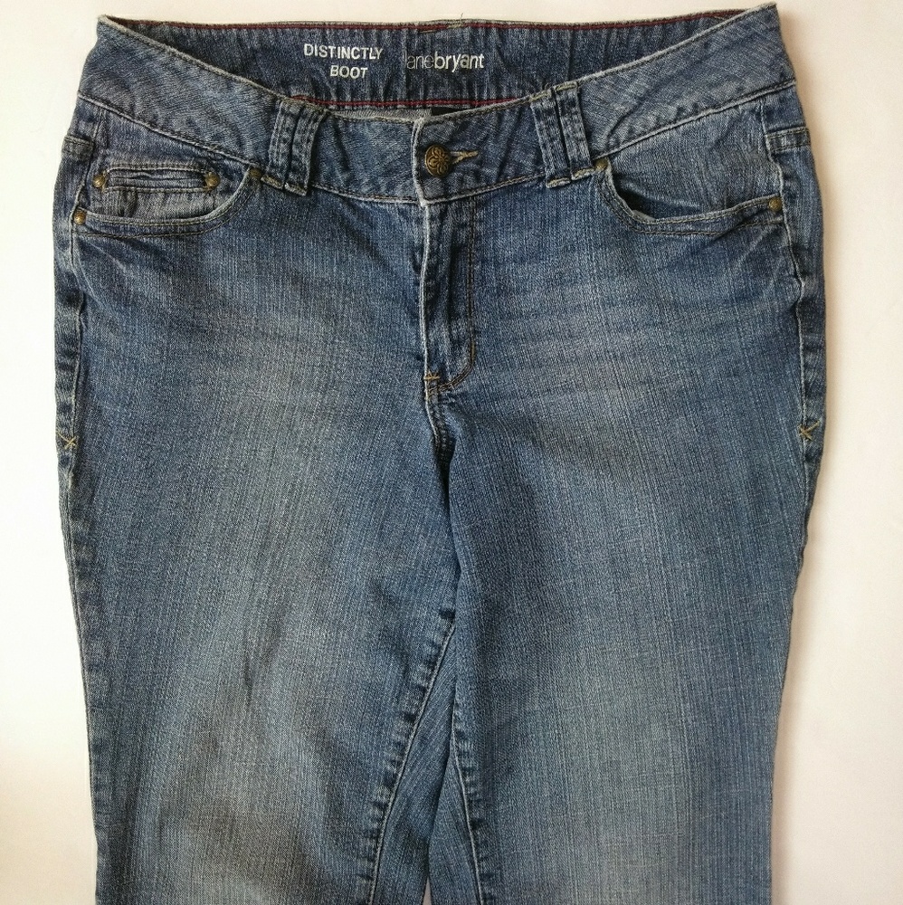 Lane Bryant Distinctly Boot Jeans size 14p
